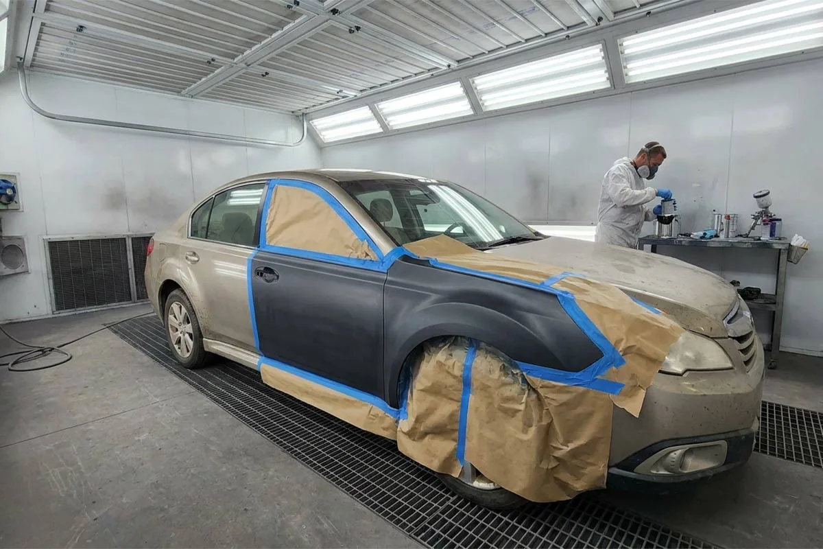 Недорогая покраска автомобиля — Royal Auto Servis Beograd