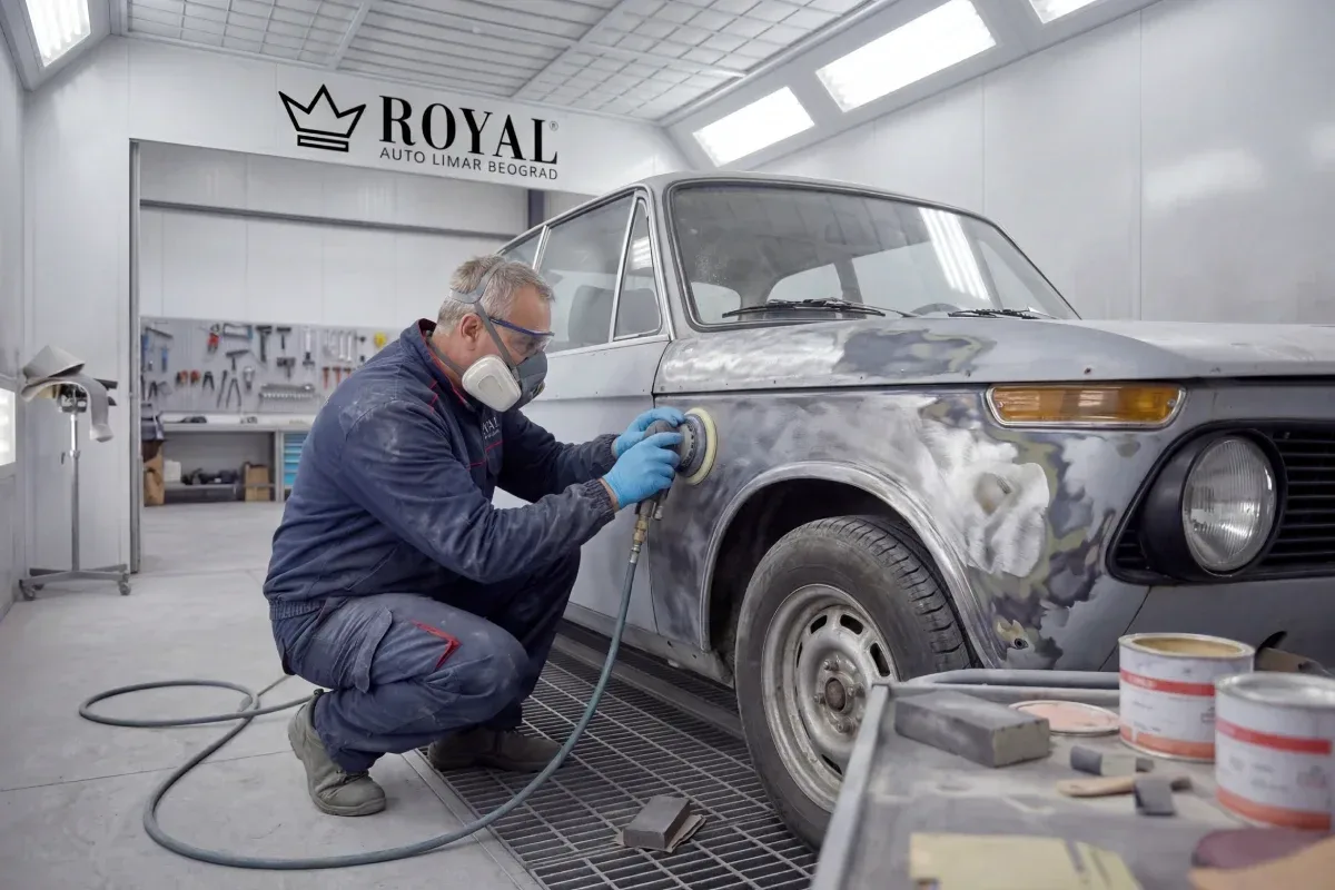Покраска авто — Royal Auto Servis Beograd