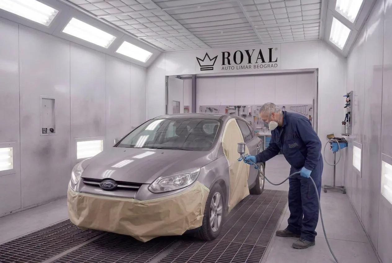Royal автокузовной центр Белград | Покраска крыльев автомобиля