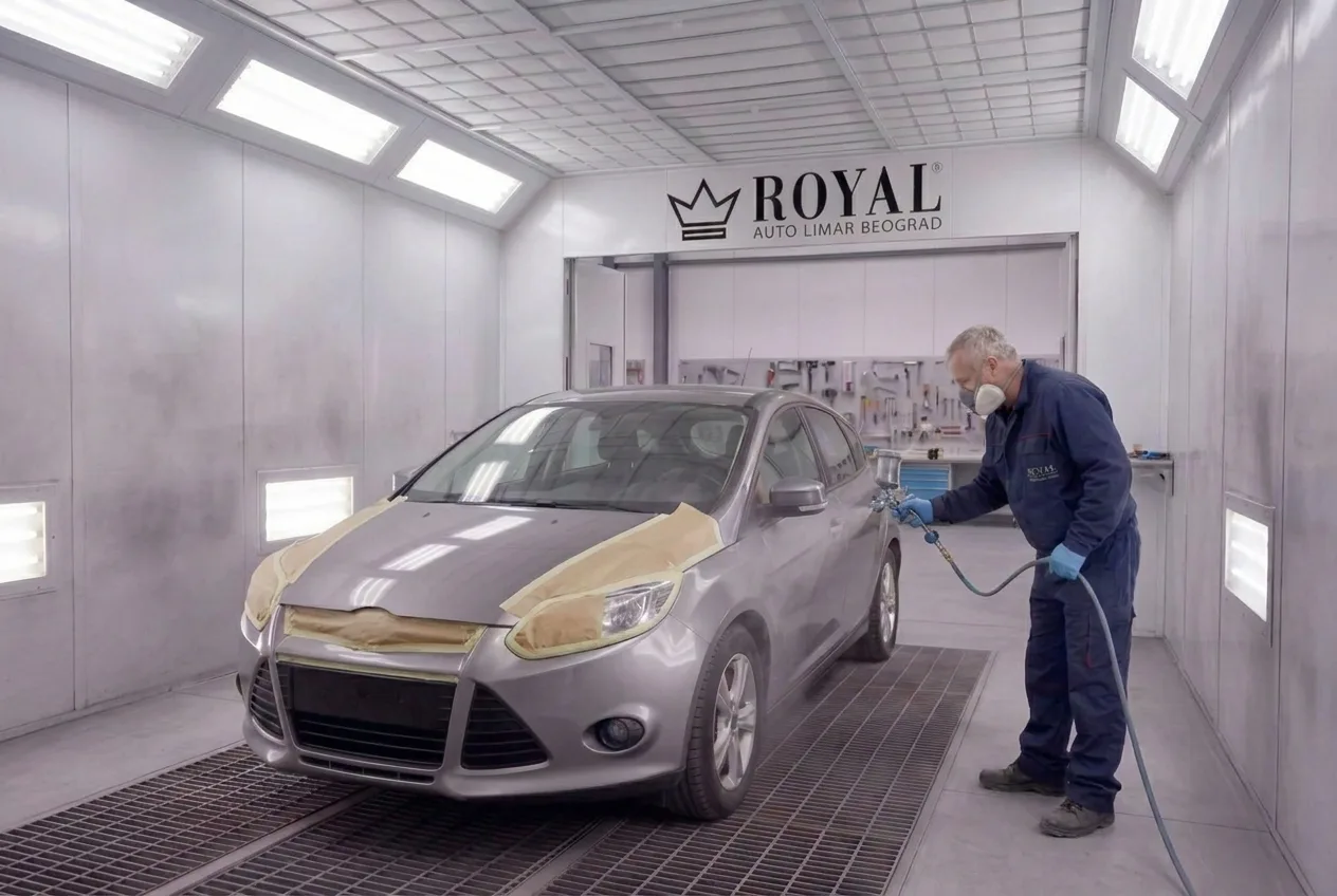 Royal автокузовной центр Белград | Покраска пластиковых деталей автомобиля