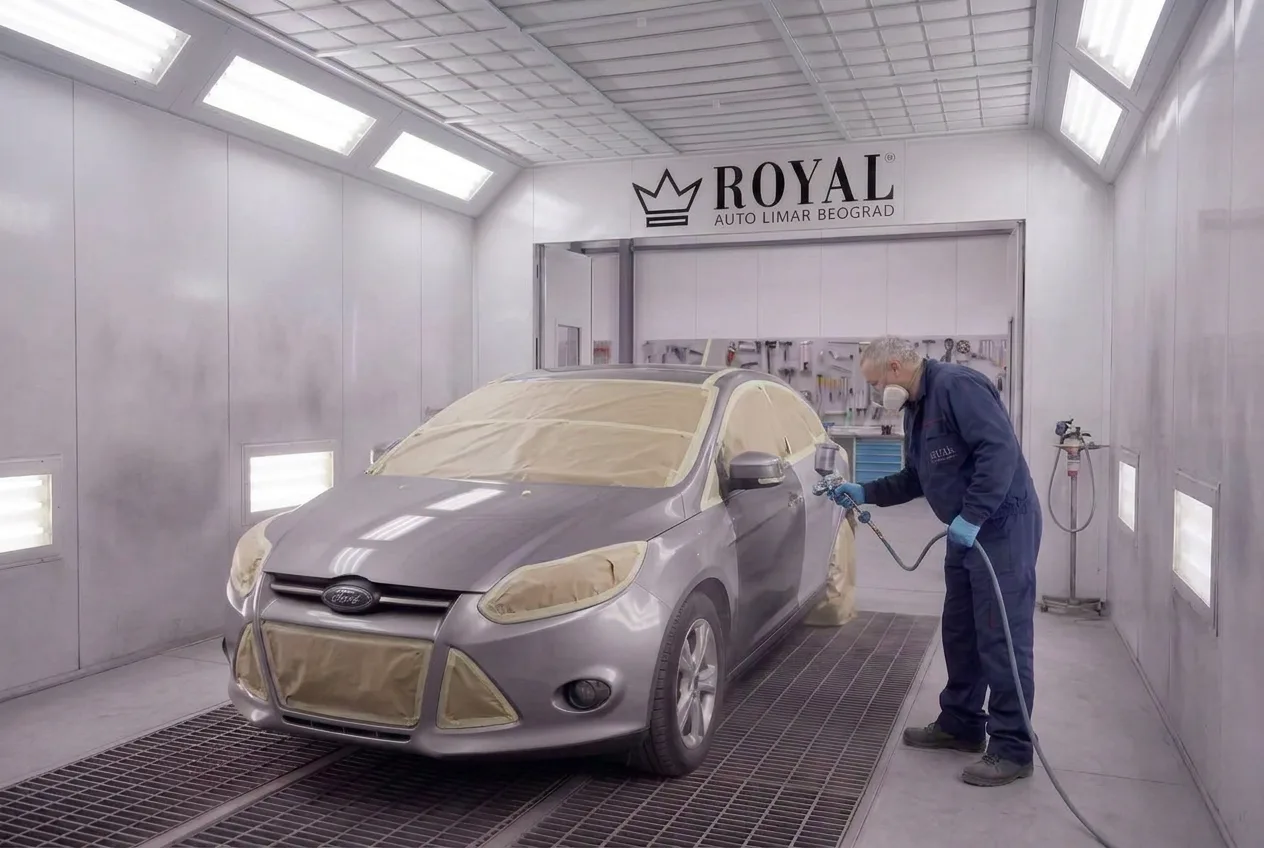 Royal автокузовной центр Белград | Покраска дверей автомобиля